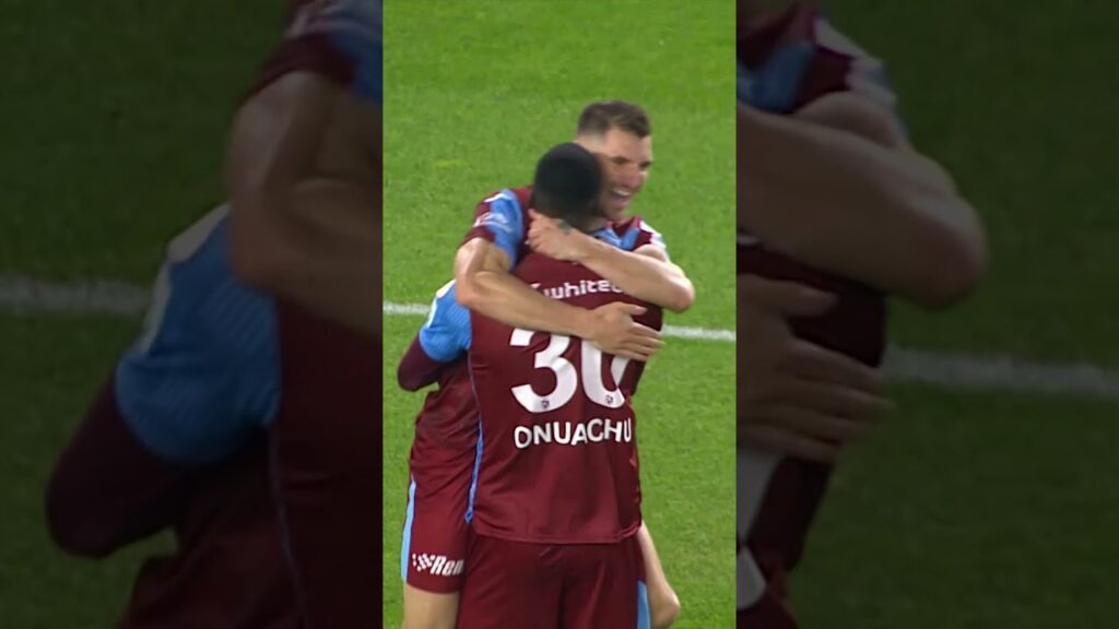 🌪️ Visca'nın Müthiş Asisti Meunier'in Golü! #shorts #trabzonspor