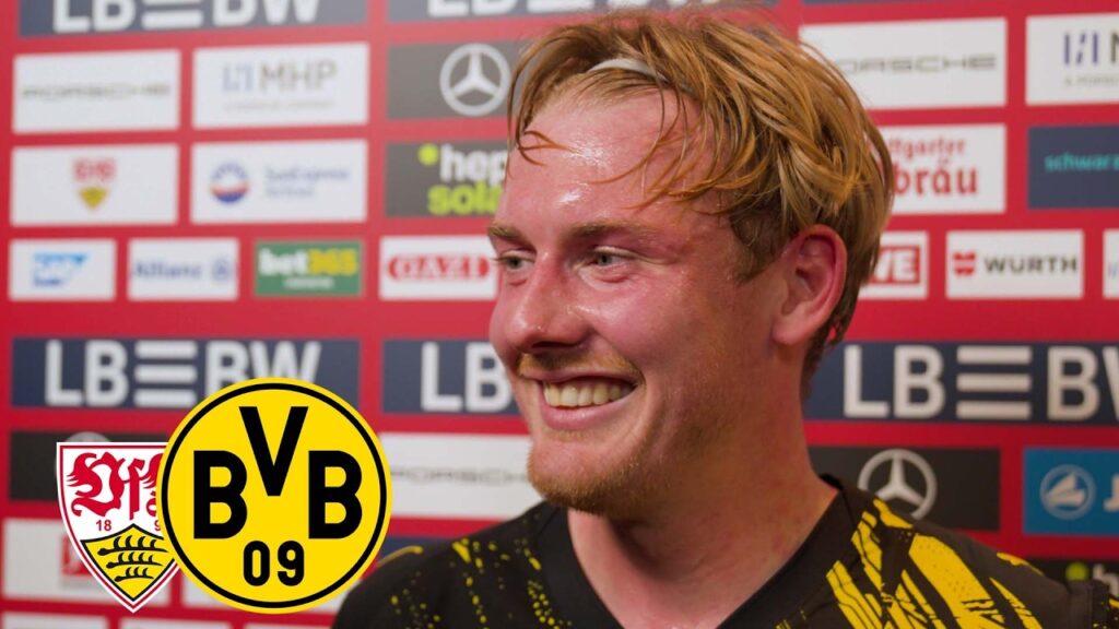 Brandt über sein Tor und Assist | Stimmen nach VfB - BVB