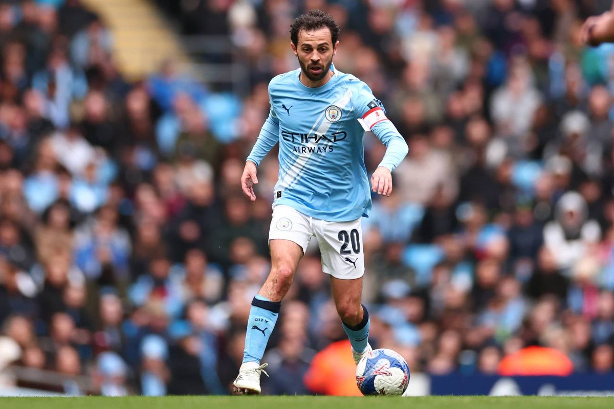 Bernardo Silva during the Emirates FA Cup Quarter Final match between Manchester City and Liverpool. 