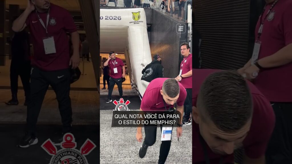MEMPHIS DEPAY NO ESTILO ABSURDO PRA VER CORINTHIANS X INTERNACIONAL! 🔥🦅👀