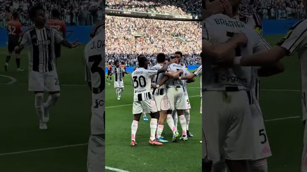 GLEISON BREMER SCOOOORES!! 🇧🇷⭐️ #JuveGenoa #Shorts