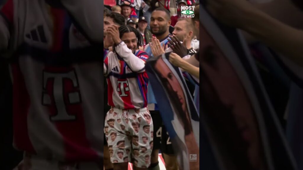 Wo hat er die denn her? Kuriose Goretzka-Hose von Gnabry | #shorts