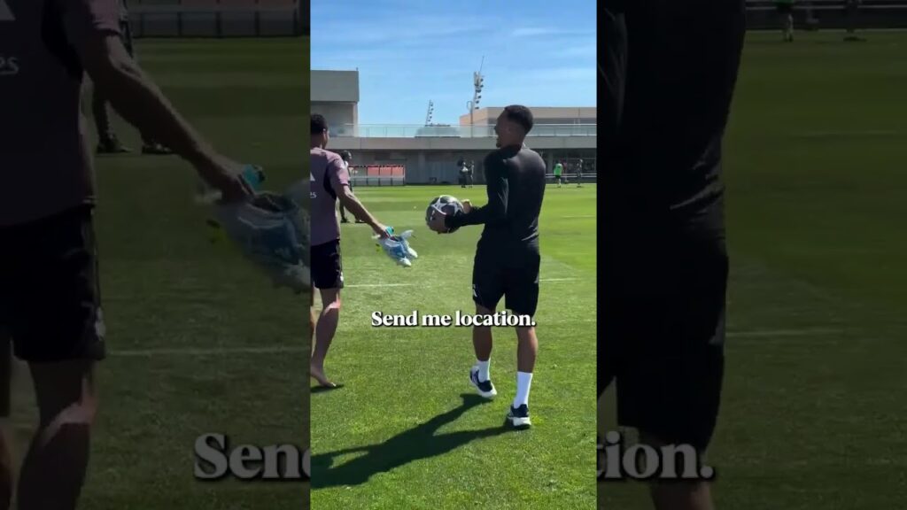 Jude Bellingham tells Khabib to send him location 🐐