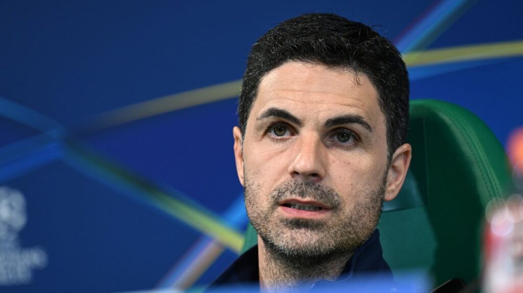 Mikel Arteta hits back at Arsenal's critics with firm message before Sporting clash
