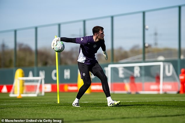 Dermot Mee is always chipper around the training ground and particularly close with United captain Bruno Fernandes