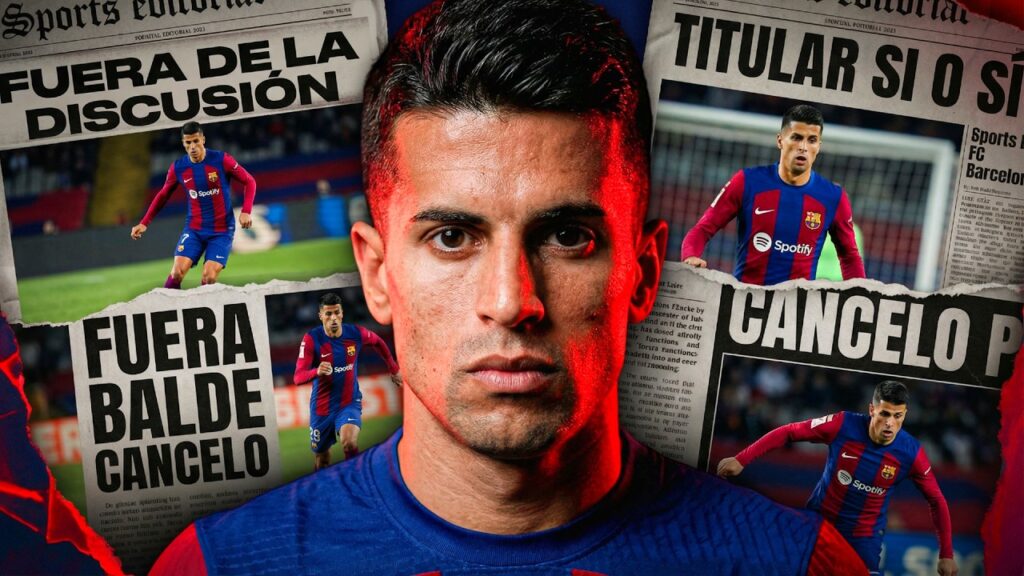 Joao Cancelo se esta convirtiendo en exactamente lo que el Barcelona quería!