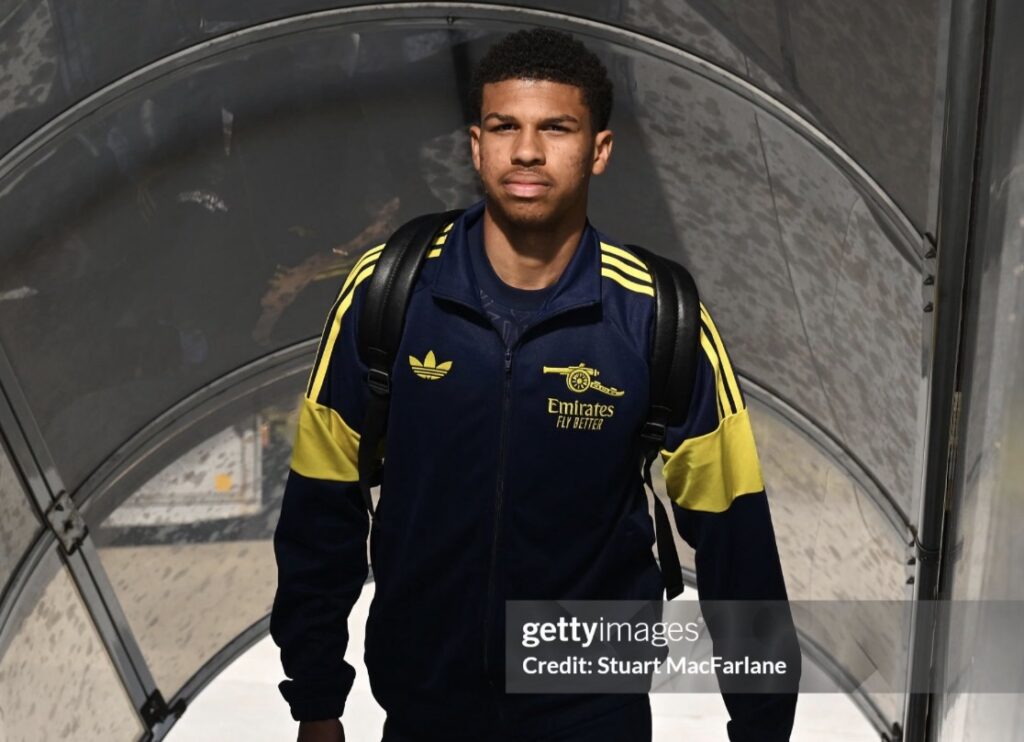 Andre Harriman-Annous travels with Arsenal first-team for Sporting Lisbon game Andre Harriman-Annous travels with Arsenal first-team for Sporting Lisbon game