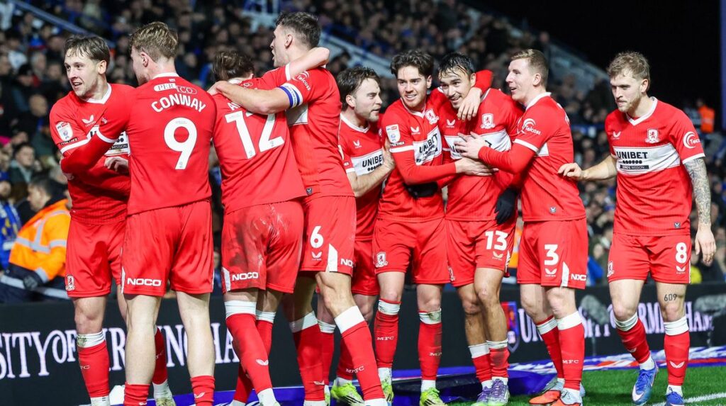 Middlesbrough's final five games compared as Premier League promotion race takes new twist