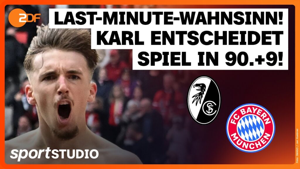 SC Freiburg – FC Bayern München | Bundesliga, 28. Spieltag 2025/26 | sportstudio