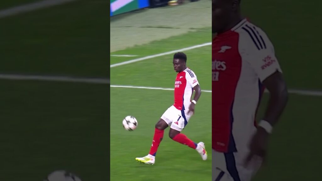 SAKA NUTMEG & HAVERTZ GOAL VS SPORTING CP