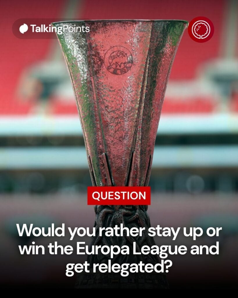 Europa League trophy.