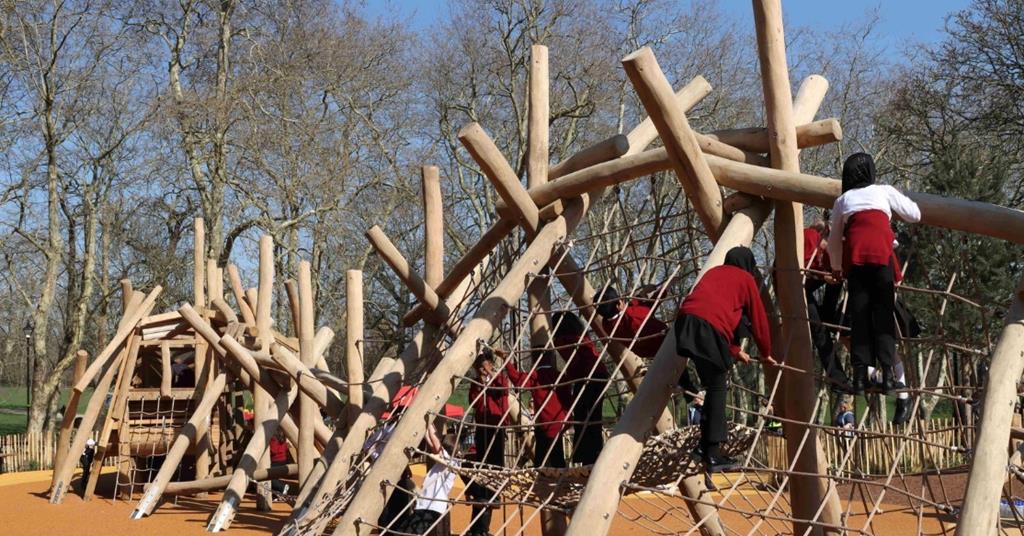 In pictures: HTA Design completes dinosaur-themed Crystal Palace Park playground