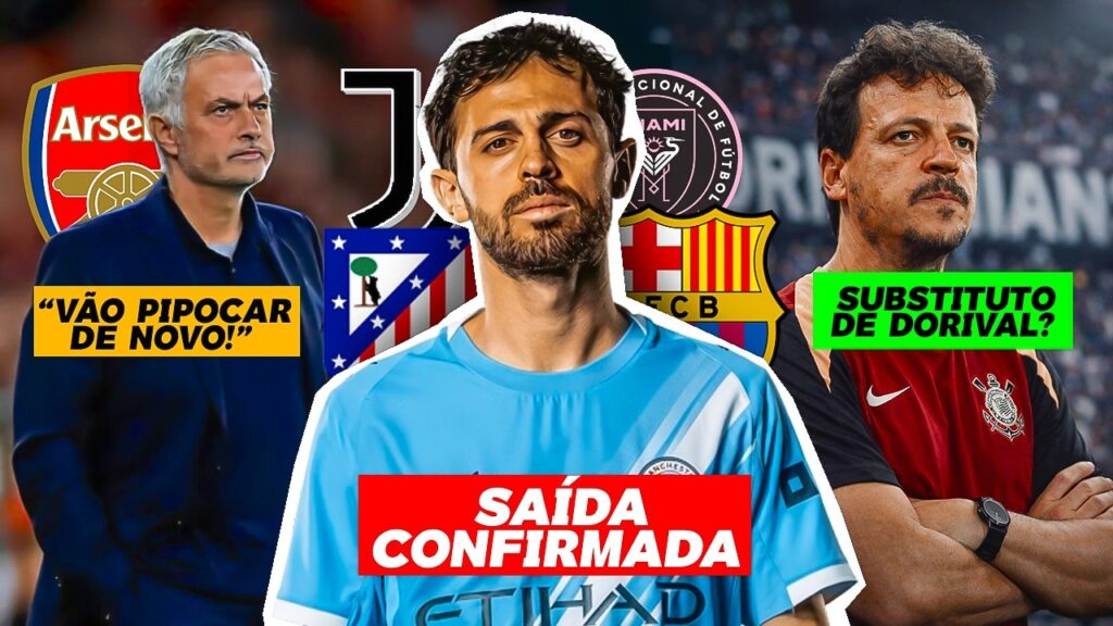 FERNANDO DINIZ NO CORNTHIANS l ARSENAL PIPOQUEIRO l BERNARDO SILVA CONFIRMA SAÍDA