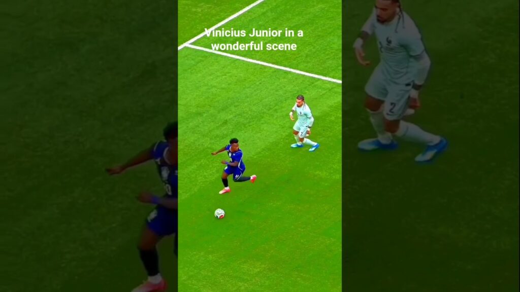 Vinicius Junior in a wonderful scene #football #player