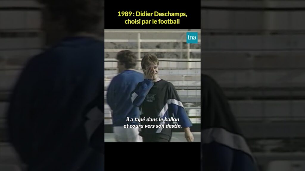 1989 : Didier Deschamps, choisi par le football ⚽️ #shorts #INA