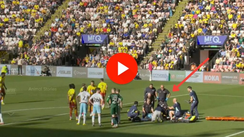 CONOR COADY INJURY | Emotional Scenes as Unconscious Stretchered Off and Hospitalized vs Watford