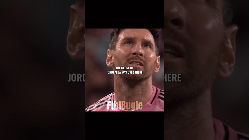 Messi & Jordi Alba 😭💔 #messi #jordialba #intermiami #football #edit #barcelona #trending #fypシ