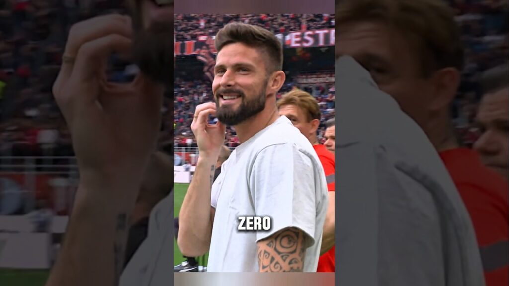 Giroud’s Invisible Masterclass With Zero Shot On Target😳