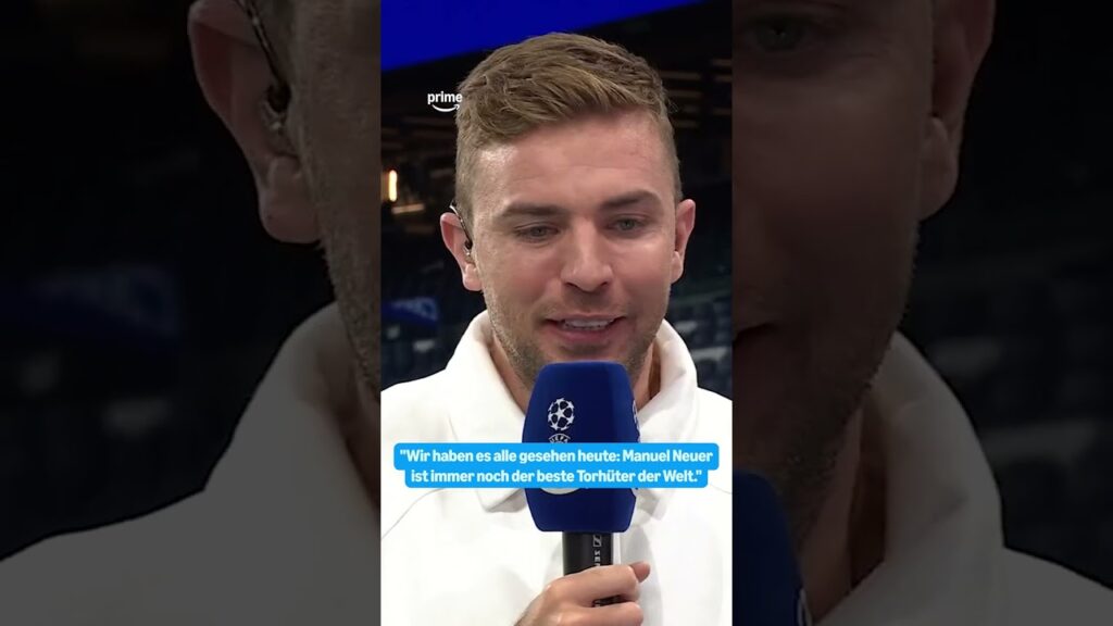 „Manuel Neuer ist der beste Torhüter der Welt!“, ja - wir stimmen zu 😅⚽️ #UCL #PrimeVideo