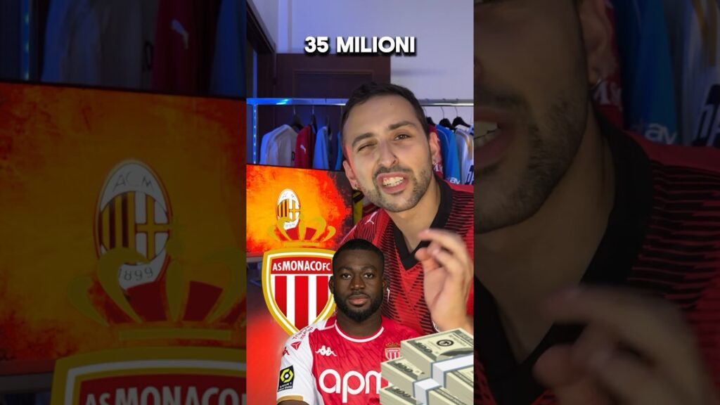 SON PAZZI 🔴⚫️ #fofana #monaco #milan #acmilan #mercatomilan #calciomercatomilan #atleticomadrid