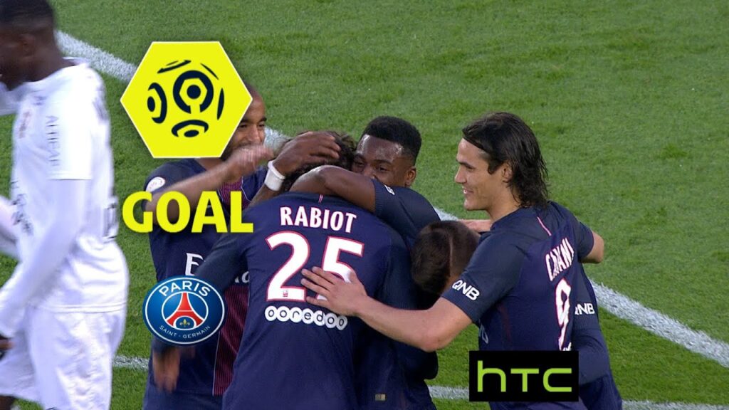 Goal Adrien RABIOT (13') / Paris Saint-Germain - SM Caen (1-1)/ 2016-17