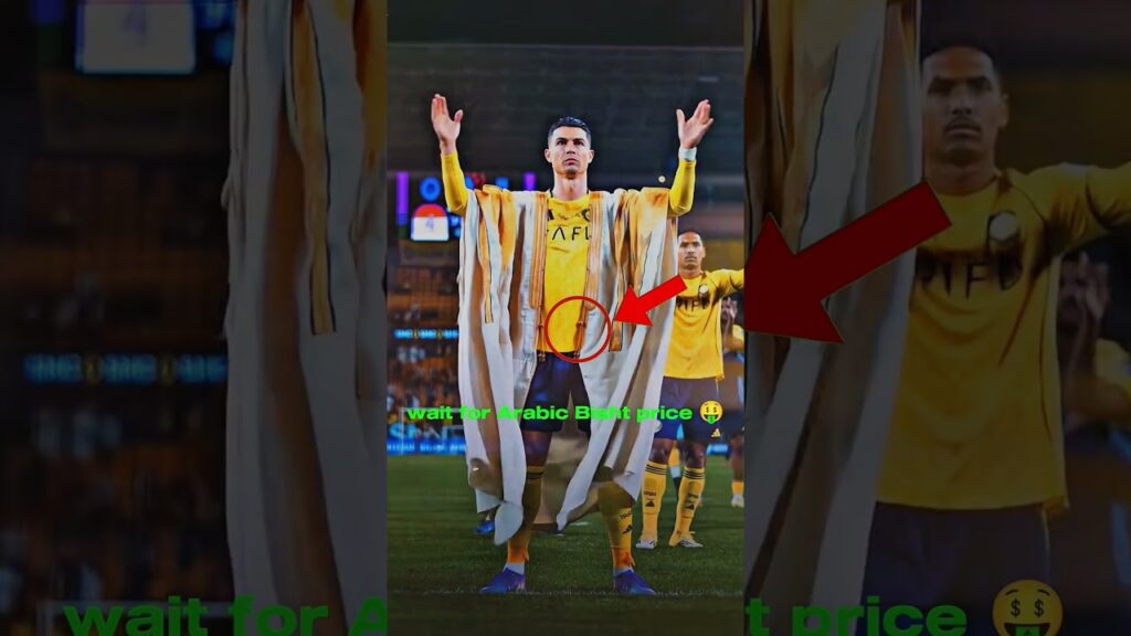 Cristiano Ronaldo Arabic Bisht Price 🤯💸#ronaldo cristiano ronaldo #football #fashion shorts