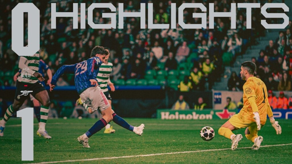 HAVERTZ WINS IT AT THE DEATH | HIGHLIGHTS | Sporting CP vs Arsenal (0-1) | Champions League