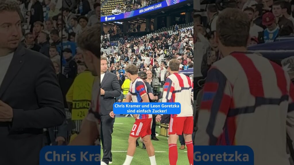 Leon Goretzka und Chris Kramer: Die zwei muss man einfach lieben 🥰