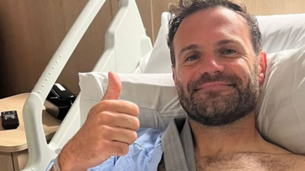 Juan Mata gives update from hospital bed as Man United favourite begins recovery