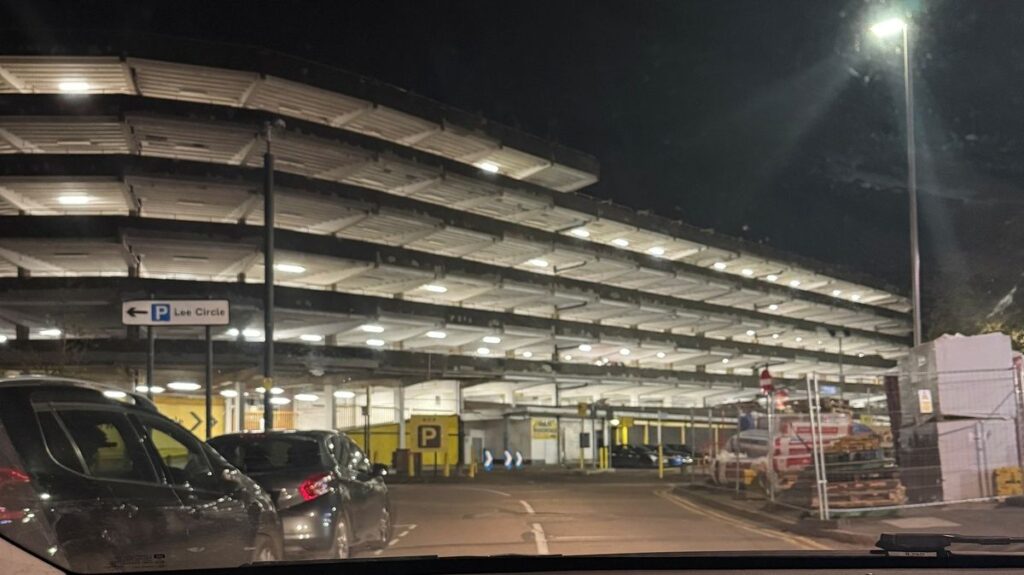 Police swoop on illegal car meet at closed NCP car park in Leicester city centre
