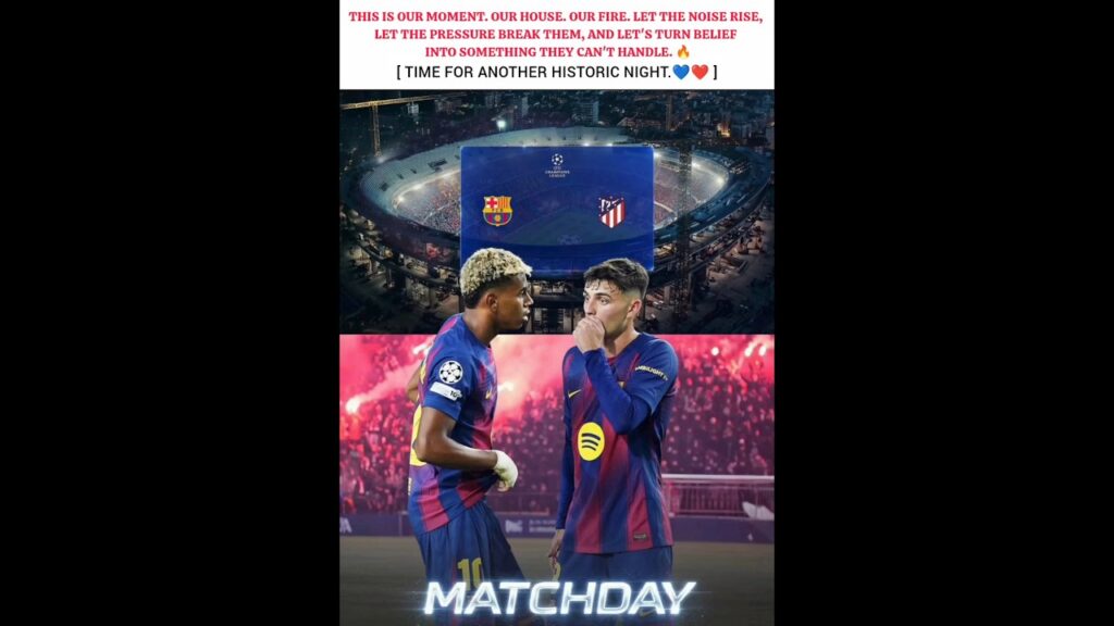 It will be tough but let's do it 💙❤️ #football #lamineyamal #barcelona#viral #shorts#championsleague