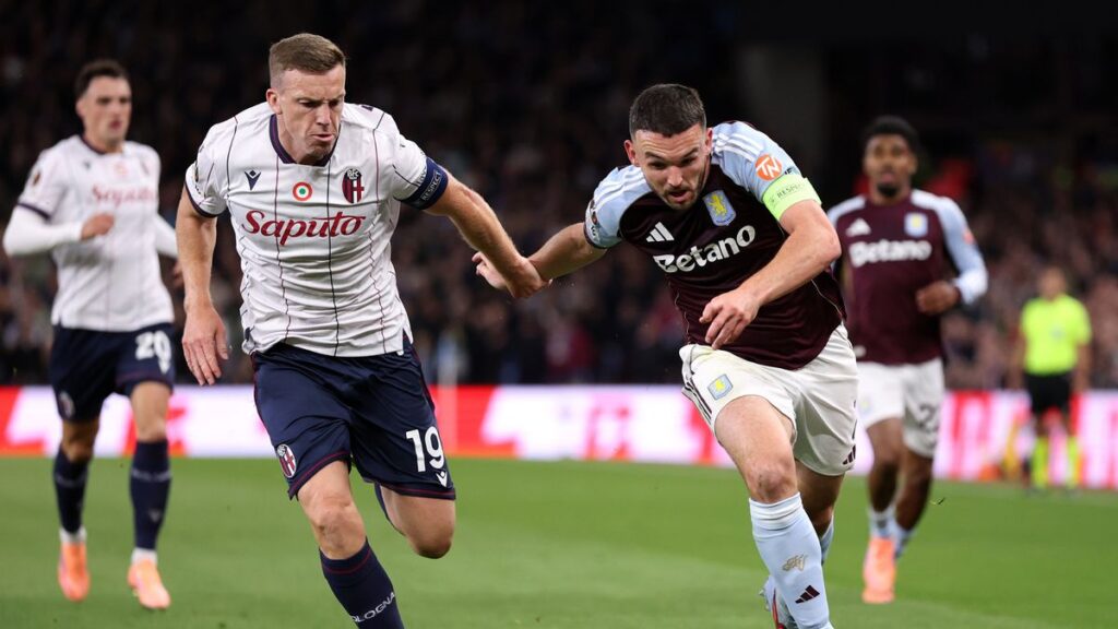 The 'top' Aston Villa player whose name kept coming up in Bologna press conference