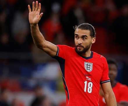 England's Dominic Calvert-Lewin after the match