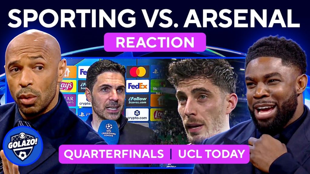 Arsenal leave it late to beat Sporting! REACTION from Thierry Henry, Mikel Arteta and Kai Havertz