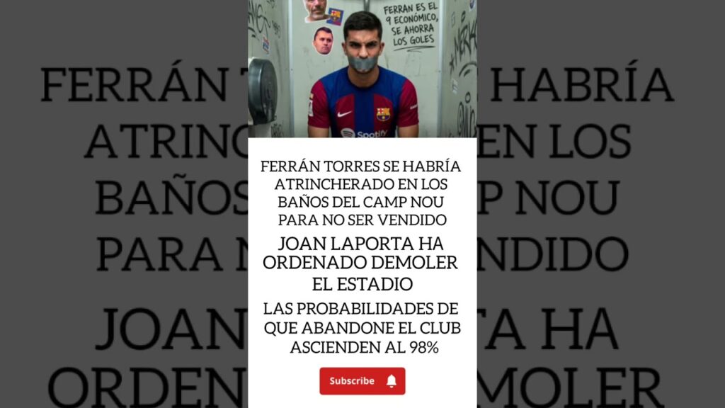 Ferrán se planta: tensión total en el Camp Nou