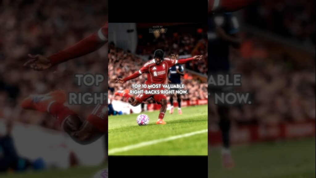 Top 10 Most Valuable Right backs right now 💸🔥 || #shorts #football #edit #ytshorts