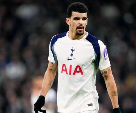 Tottenham striker Dominic Solanke