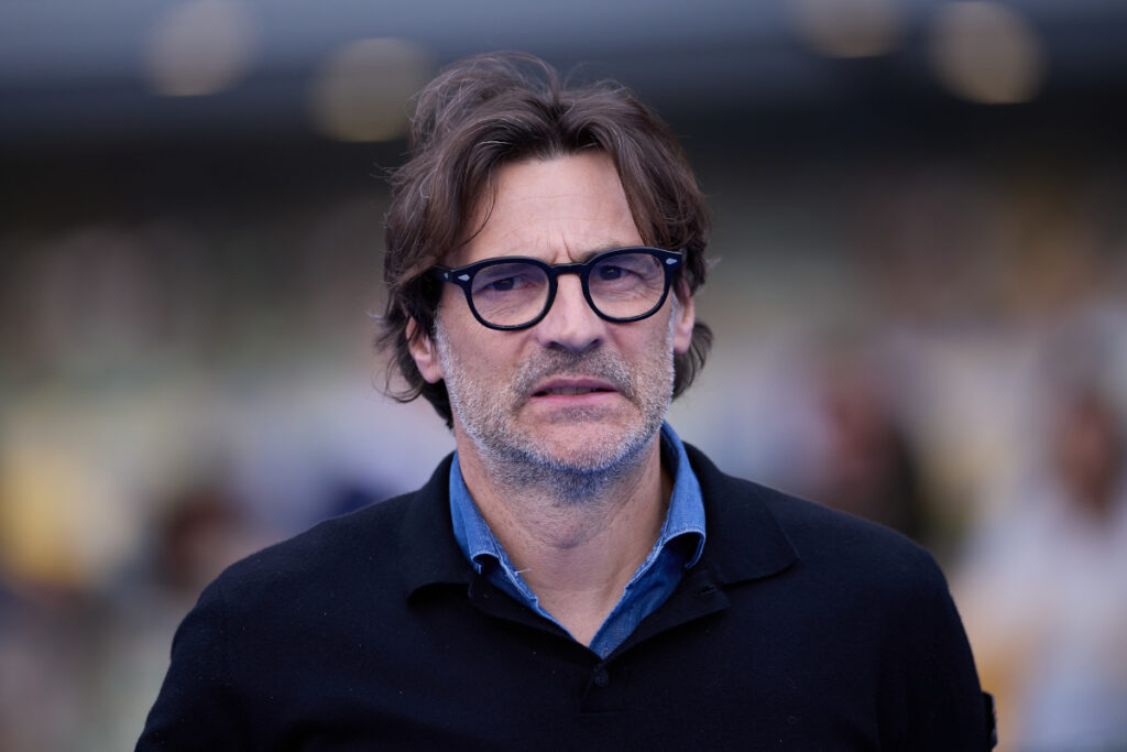 VERONA, ITALY - APRIL 04: Paolo Vanoli, Head Coach of Fiorentina looks on during the Serie A match between Hellas Verona FC and ACF Fiorentina at Stadio Marcantonio Bentegodi on April 04, 2026 in Verona, Italy. (Photo by Emmanuele Ciancaglini/Getty Images)