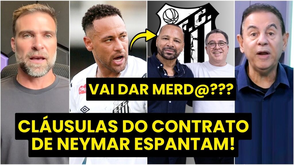 LOUCURA??? “ISSO É ASSUSTADOR! FOI REVELADO que o NEYMAR…” CONTRATO de DÍVIDA com SANTOS REPERCUTE LOUCURA??? "ISSO É ASSUSTADOR! FOI REVELADO que o NEYMAR..." CONTRATO de DÍVIDA com SANTOS REPERCUTE