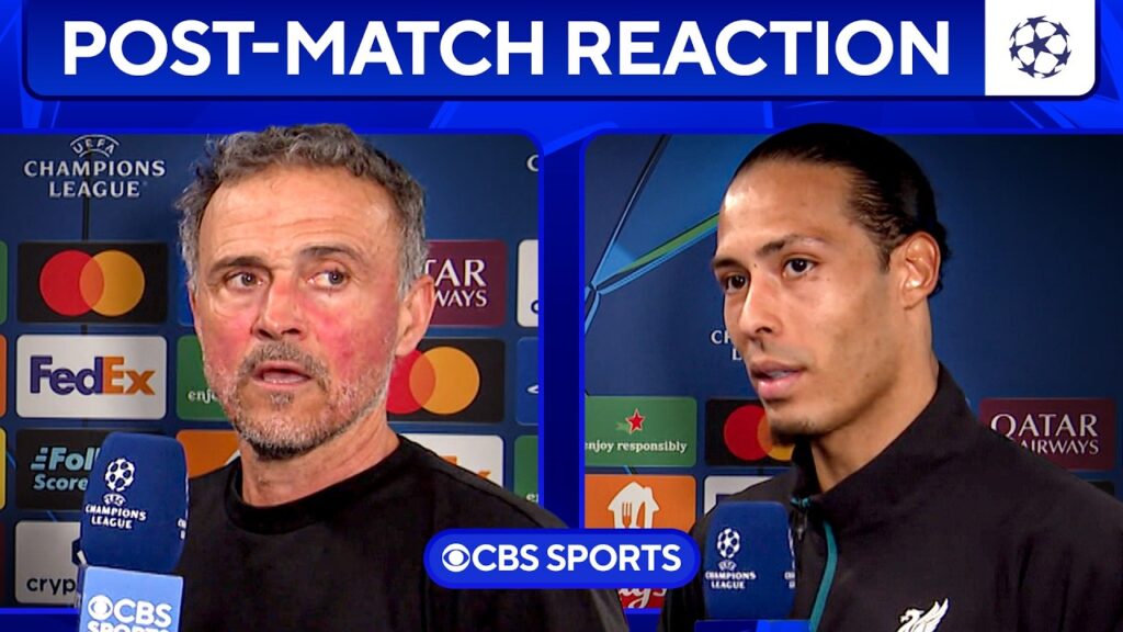 "Never Enough Goals" Enrique on PSG 2-0 Win Over Liverpool