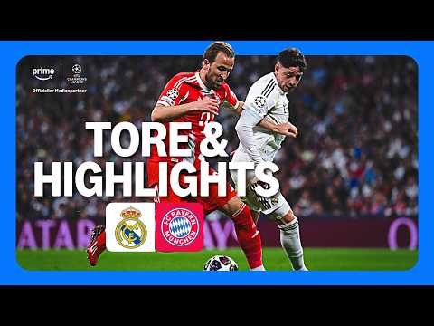 UEFA Champions League Real Madrid vs FC Bayern München | Highlights und Tore