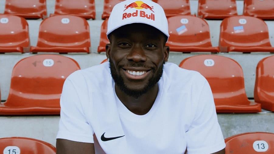 Alphonso Davies promotes Red Bull from now on