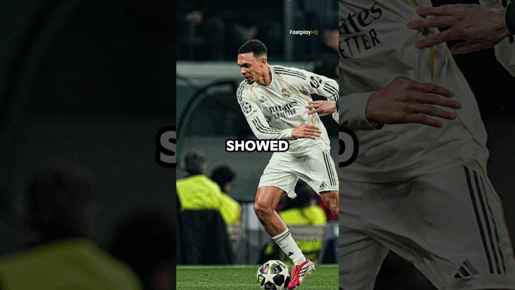 Mistake early… still ran the whole game. Trent Alexander-Arnold is different.