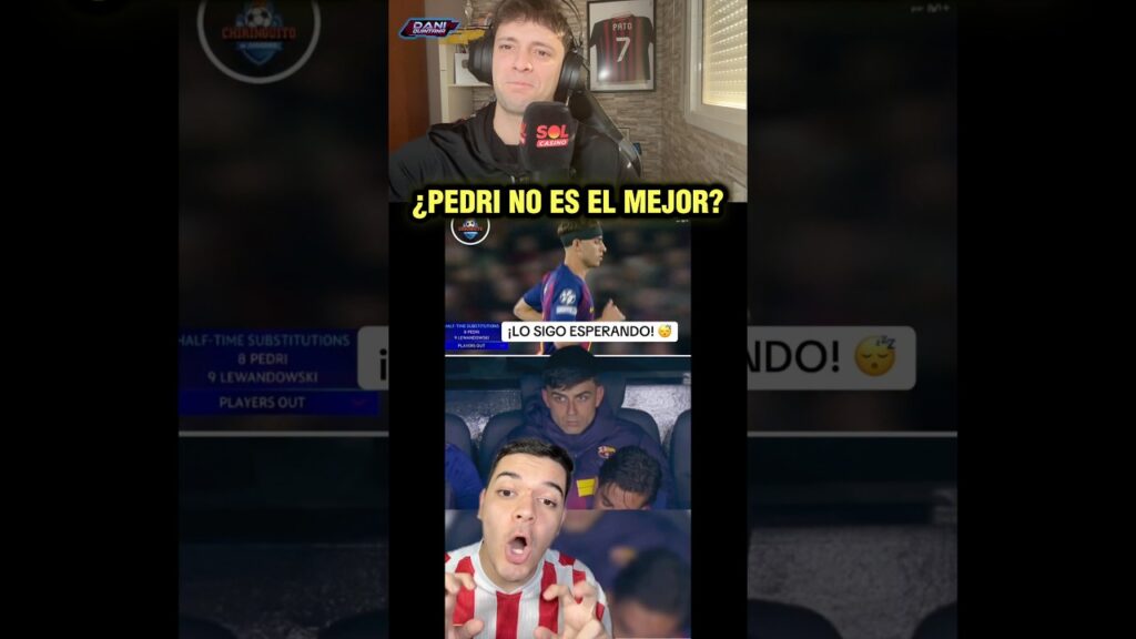 ¿Pedri no es el mejor mediocampista del mundo? #Pedri #FCBarcelona #Barça #ChampionsLeague #Futbol