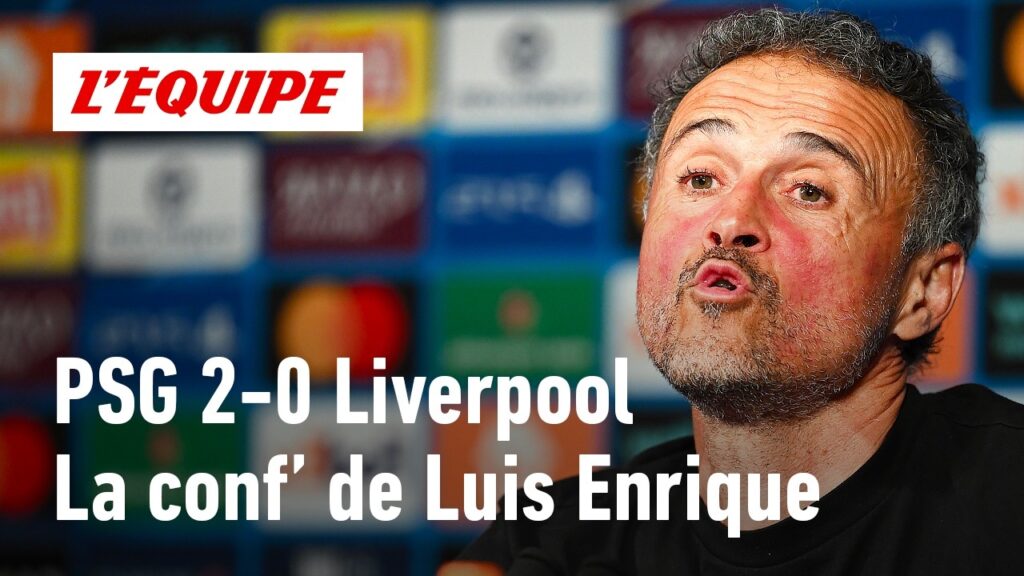 “Ce sera très difficile à Anfield !” : Luis Enrique après la victoire du PSG contre Liverpool (2-0) "Ce sera très difficile à Anfield !" : Luis Enrique après la victoire du PSG contre Liverpool (2-0)