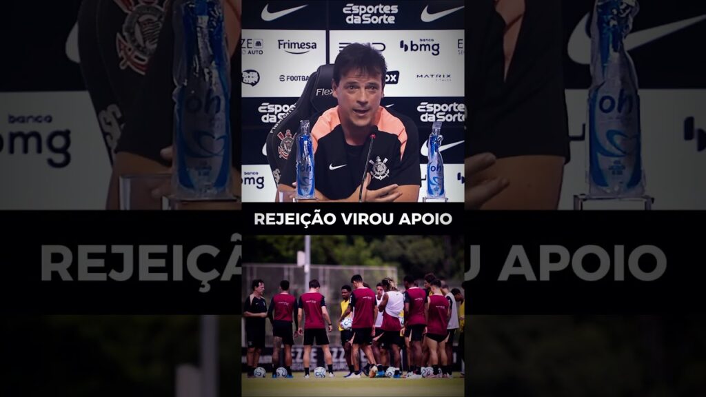 DINIZ NÃO SE CALOU! 🤬 A resposta forte que deixou a Fiel sem palavras! #corinthians #fernandodiniz