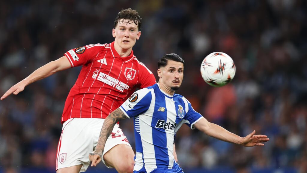 Porto 1-1 Nottingham Forest highlights: Visitors resist pressure to claim first-leg draw in Europa League quarter-finals | UEFA Europa League