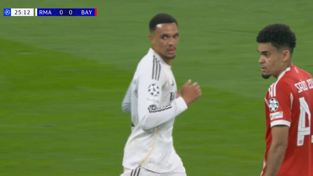 Trent Alexander-Arnold vs Bayern Munich (07/04/2026) | DUEL vs Luis Diaz!
