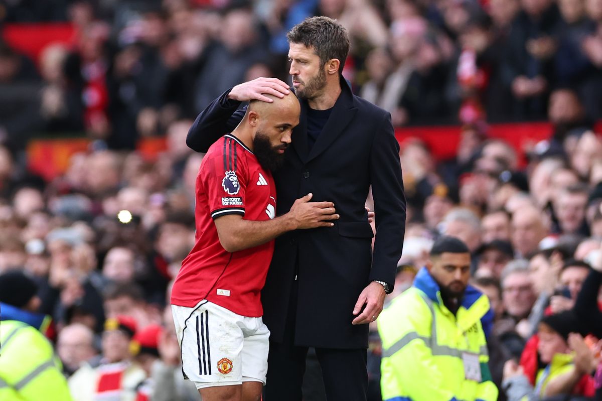 Bryan Mbeumo praised Michael Carrick's tenure at Manchester United