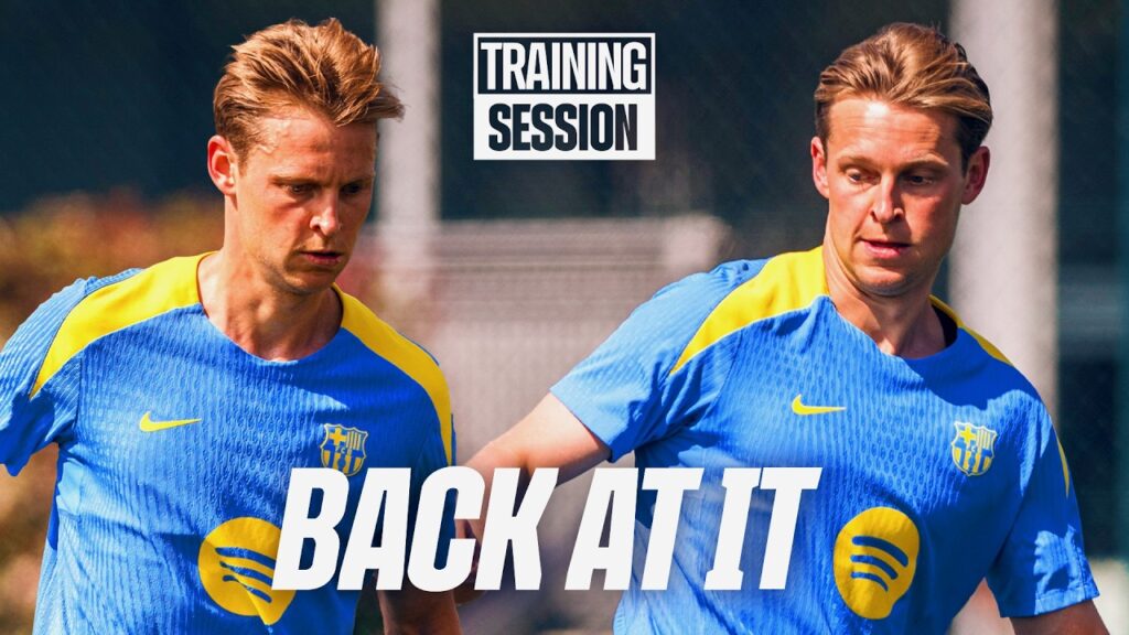 FRENKIE DE JONG JOINS PART OF TRAINING | FC Barcelona 🔵🔴 FRENKIE DE JONG JOINS PART OF TRAINING | FC Barcelona 🔵🔴